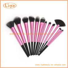 wholesale 12pcs Synthetic cosmetic beauty needs makeup Brush Sets With Logo Print